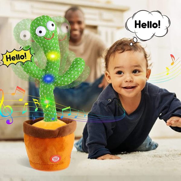 Dancing, Talking Cactus | Tree Cactus Plush Toy For Children, Kids Or Toddlers – With Box